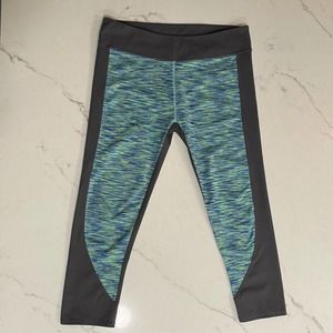 Fabletics Space Dye Quarter Cropped Leggings SZ M